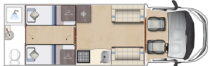 Auto-Sleeper Corinium Duo 2018 Layout