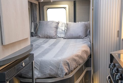 Fixed Rear Double Bed