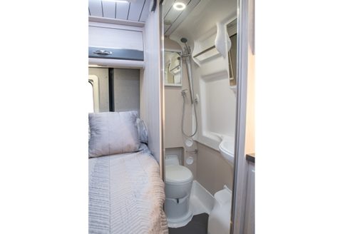 Shower and Toilet